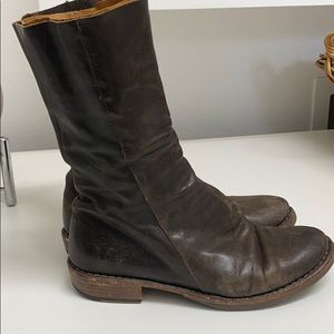 Fiorentini + Baker Flat Heel Brown Leather…